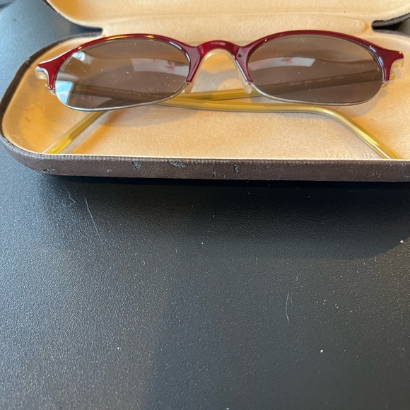 Giorgio Armani Burgundy Sunglasses main image 5